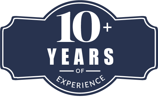 10 years plus experience icon