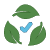 Sustainability outine icon